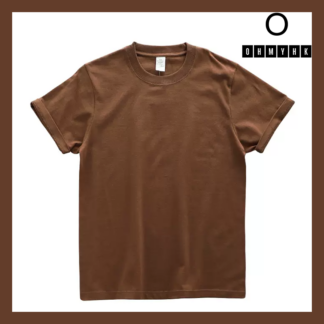 淨色Tee (咖啡色)