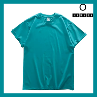 淨色Tee (綠藍色)